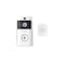 Smart Video Doorbell with HD Camera, Two-Way Audio, Night Vision and Wireless Chime, White