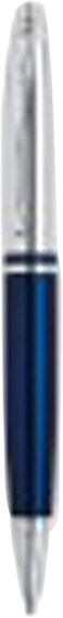 Cross At0112-3 Calais Chrome Blue Ballpoint Pen