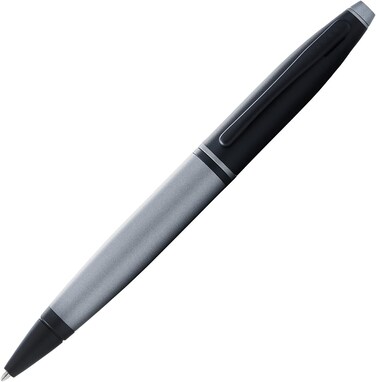 Cross Calais Matte Gray And Black Lacquer Ballpoint Pen At0112-26