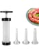 kulusion Sausage Stuffer - Homemade Manual Sausage Maker, Fast Meat Filling Machine, Food Grade Kitchen Sausage Stuffer Tool for Household Use (3 Stuffing Tubes)