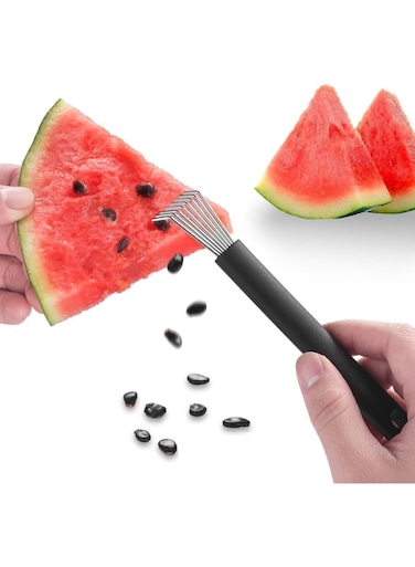 Watermelon Seed Remover Tool - Stainless Steel Watermelon Cutter and Fruit Slicer