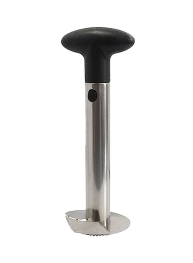 Steel Pineapple Corer Silver