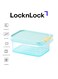 LocknLock Freezer Fit Rectangular Food Container 450ml BPA-Free, Stackable Freezer Storage Container, Microwave &amp; Dishwasher Safe with Label Clips, Space-Saving Design