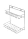 Sulfar Stainless Steel Kitchen and Bathroom Wall Stand Shelf Shelves Rack Holder Accessories Chrome Finish (2 Layer)