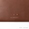 Comfyable Slim Protective Laptop Sleeve Compatible with 13 13.3 14 Inch MacBook Air &amp; MacBook Pro, Mac Travel Case, Laptop Pouch, Slim PU Leather Cover M4 M3 M2 M1 2025-2021, Brown