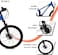 Vaux Titan 26&rdquo; Mountain Bike &ndash; Steel Frame, 21-Speed Drivetrain, Front Suspension Fork with Lock, Double Wall Alloy Rims, Front &amp; Rear Disc Brakes, Quick Release Seat Post &ndash; MTB Bicycle