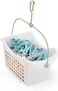 Mondex 90 pcs Heavy-Duty Clothes Pegs with Hanging Storage Basket &ndash; Anti-Slip Laundry Clips for Windy Weather &ndash; Multi Color