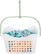 Mondex 90 pcs Heavy-Duty Clothes Pegs with Hanging Storage Basket &ndash; Anti-Slip Laundry Clips for Windy Weather &ndash; Multi Color
