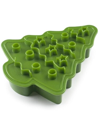 Ibili Pine Tree Cookie Cutter Mold, 723402, 10cm - Green