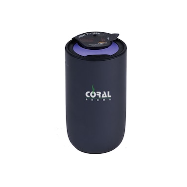 Aroma Go Portable Car &amp; Tabletop Diffuser, 2000 mAh Battery, USB C, Car Motion Sensor, 3 Ambient Lights