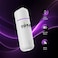 Mini Aroma Car Diffuser, 6 Refill Bottles With Scents, White, Long Battery Life, USB-C Charging, Smart Motion Sensor, Vent Clip Attachment