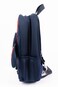 Cocobee Aeroplane-Style Astronaut Print Backpack For Boys &ndash; Navy Blue - 16.5 inch