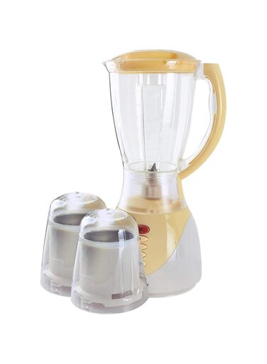 Krypton 300W, 3 in 1 Blender,1.5 ltr Blender Jar with Grinder Cups Over Heat Protection   Heavy Duty
