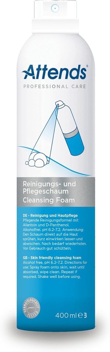 Attends Professional Care, Reinigungs- Und Pflegeschaum, 1X400ml