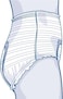 Attends Pull-Ons 10 Incontinence Pants Medium Size, With Active Zone, Quick Dry Technology, Odour Protection, 100% Breathable, Disposable, 14 Pieces