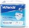 Attends Pull-Ons 10 Incontinence Pants Medium Size, With Active Zone, Quick Dry Technology, Odour Protection, 100% Breathable, Disposable, 14 Pieces