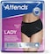 Attends Lady Discreet 3 Underwear Large Size, With Active Zone, Quick Dry Technology, Odour Protection, 100% Breathable, Disposable, 10 Pieces