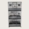 Bird Cage, Multiple Compartment Bird Cage, Strong cage, Modern cage, Birds House, Food Stainless steel Bowls, Beautiful design, Indoor use, Easy to Assemble, Black color cage, 186 cm height