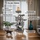 Cat tree Multi-Level with Sisal Scratching Posts, Perches, Houses, Hammock and Baskets, Cat Tower Play House,Grey color cat tree (145cm)
