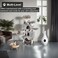 Cat tree Multi-Level with Sisal Scratching Posts, Perches, Houses, Hammock and Baskets, Cat Tower Play House,Grey color cat tree (145cm)
