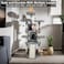 Cat tree Modern with ladder and Scratching post (170 cm height) Cat Tower Indoor Multiple-Level Cat Houses Toys for Your Kittens, Cats tree play house,Grey color
