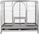 Large dog cage with metal frame, Durable and strong, Bottom tray and Moveable, Top cover design, Front door with feeding access, Indoor &amp; Outdoor use, Suitable for small and medium dogs.