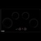 Frigidaire 90cm Built-In 4 Burner Ceramic Hob, FRC943BC