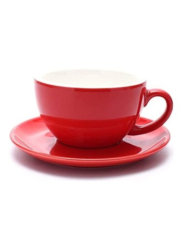 Cappuccino Coffee Mug Red