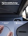 Lamicall Car Windshield Sunshade Umbrella - 52"x31" Foldable Car Windshield Sun Shade Cover, 5 Layers UV Block Coating, Front Window Heat Insulation Protection, for Auto Sedan, SUV Windshield