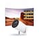 Smart Mini Projector 4K Support with 200 Inch Display, 180&deg; Rotation and Built-in Speaker