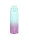 Briiton RIO750ml-25Oz Stainless steel Water Bottle Purple 18/8Food Grade Thermo Vacuum Insulated Flask 24hrs Hydro Hot &amp; Cold SS304 Aqua Sports Bottle Dual Ombre shade kids,School,Office,Gym,Travel