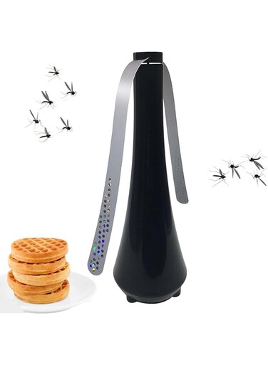 ELECDON Fly Repellent Fan, Fly Insect Mosquito Repellent Automatic Fans, Eco-Friendly Portable Table Tabletop Fan Keep Flies Away from Food for Outdoor Indoor Picnic Restaurant Party