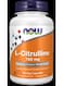 Now Foods L-Citrulline 750 mg 90 Veg Capsules   Amino Acid Supplement for Nitric Oxide Production, Protein Metabolism, Immune System Function &amp; Exercise Performance Support