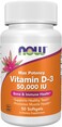 Now Supplements, Vitamin D-3 50,000 IU, 50 softgels
