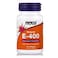Now E-400 Vitamin E 400IU Antioxidant Softgel For Immune &amp; Heart Support, Pack of 30 Tablets
