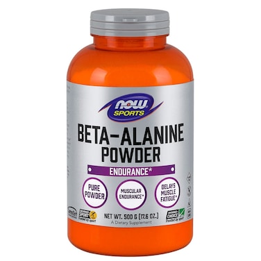 Now Sports Beta Alanine 100% Pure Powder For Muscular Endurance 500g