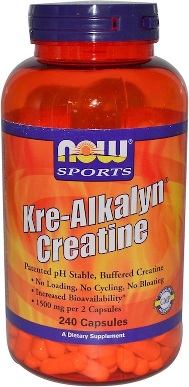 Now Foods Kre-Alkalyn&acirc;&reg; Creatine - 240 Capsules