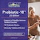 Now Probiotic-10 25 Billion CFU Capsules With 10 Probiotic Strains For Healthy Intestinal Flora, Pack of 50's