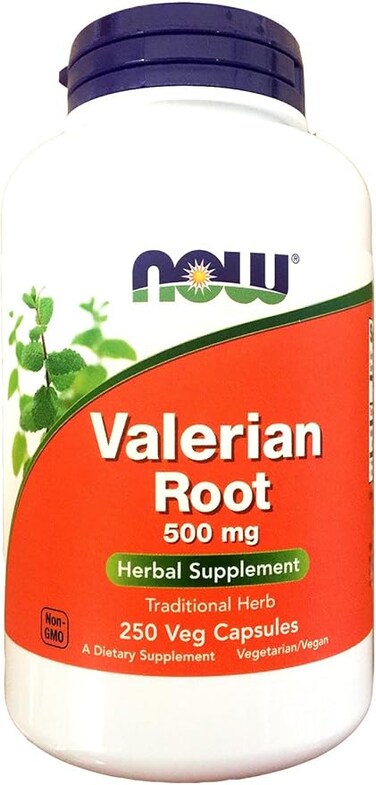 NOW Supplements, Valerian Root (Valeriana officinalis) 500 mg, Herbal Supplement, 250 Veg Capsules