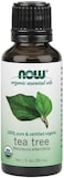 Now Tea Tree Essential Oil (Certified Organic) 1 Ounce
