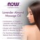 Now Solutions Paraben-Free Vitamin Infused Lavender Almond Massage Oil 473ml