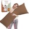 CRAFT Full Body Long Pillow with Cotton Cover - 50 x 120 cm - Brown