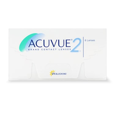 Acuvue 2 (-11.00) Pack Of 6, 2-Week Disposable Contact Lenses, Clear Contact Lenses