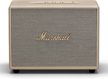 Marshall Woburn III 120W Premium Home Wireless Speaker With Bluetooth 5.2 And Multiple Inputs - Enjoy Signature Marshall Sound (Cream)