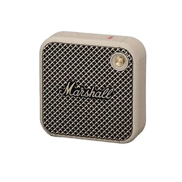 مارشال ويلين II CRM مكبر صوت لاسلكي محمول، صوت 360 درجة حقيقي، بلوتوث 5.2، مقاوم للماء IP67، وقت تشغيل 20 ساعة، ميكروفون مدمج، تصميم مدمج، أسود
