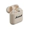 Marshall Minor IV Wireless Earbuds with ANC, 12mm Dynamic Driver, Bluetooth 5.3, 30 Hours Playback, IPX4 Water-Resistant, Touch Controls, Wireless Charging, Quick Charge, Cream
