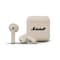 Marshall Minor IV Wireless Earbuds with ANC, 12mm Dynamic Driver, Bluetooth 5.3, 30 Hours Playback, IPX4 Water-Resistant, Touch Controls, Wireless Charging, Quick Charge, Cream
