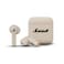 Marshall Minor IV Wireless Earbuds with ANC, 12mm Dynamic Driver, Bluetooth 5.3, 30 Hours Playback, IPX4 Water-Resistant, Touch Controls, Wireless Charging, Quick Charge, Cream
