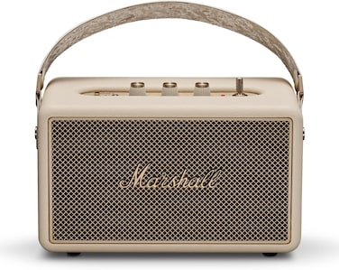 Marshall Kilburn III Bluetooth Speaker - Premium Water Resistance Portable Bluetooth Speaker &amp; Wireless Speakers 50+ Playtime - Cream