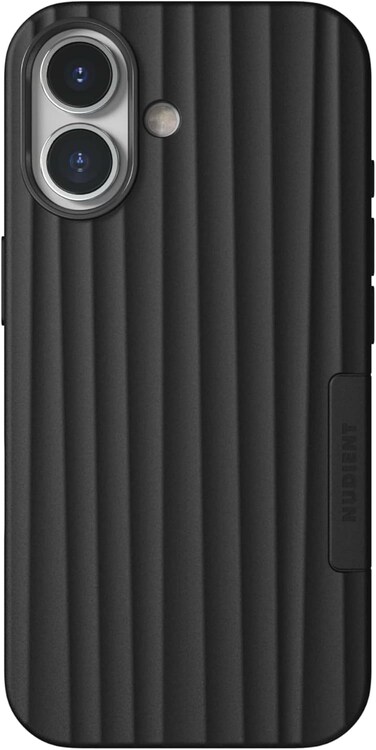 Nudient Bold Case With Magsafe For Apple iPhone 17 6.3" 2025, Drop Protection, Shock Absorbing Cover, Smooth Silicon Grip, Slim &amp; Lightweight, Eco-Friendly, Wireless Charging - Charcoal Black